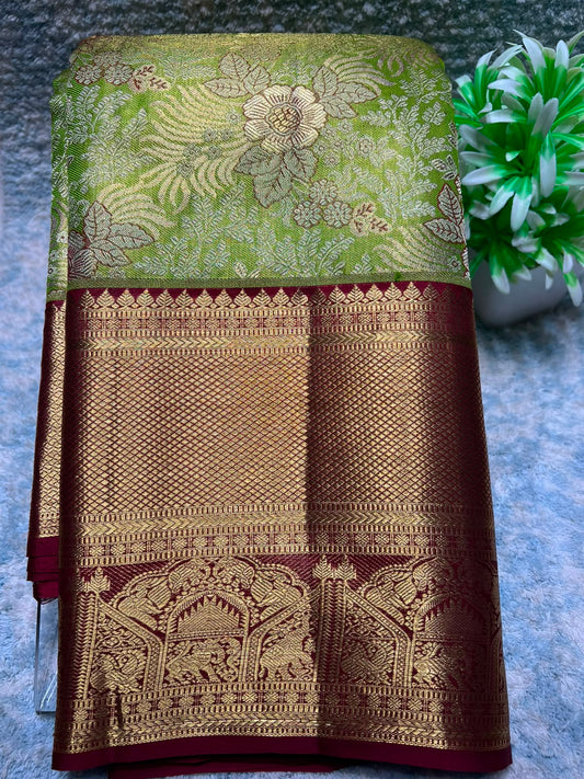 Pure Kanchipuram Silk Saree