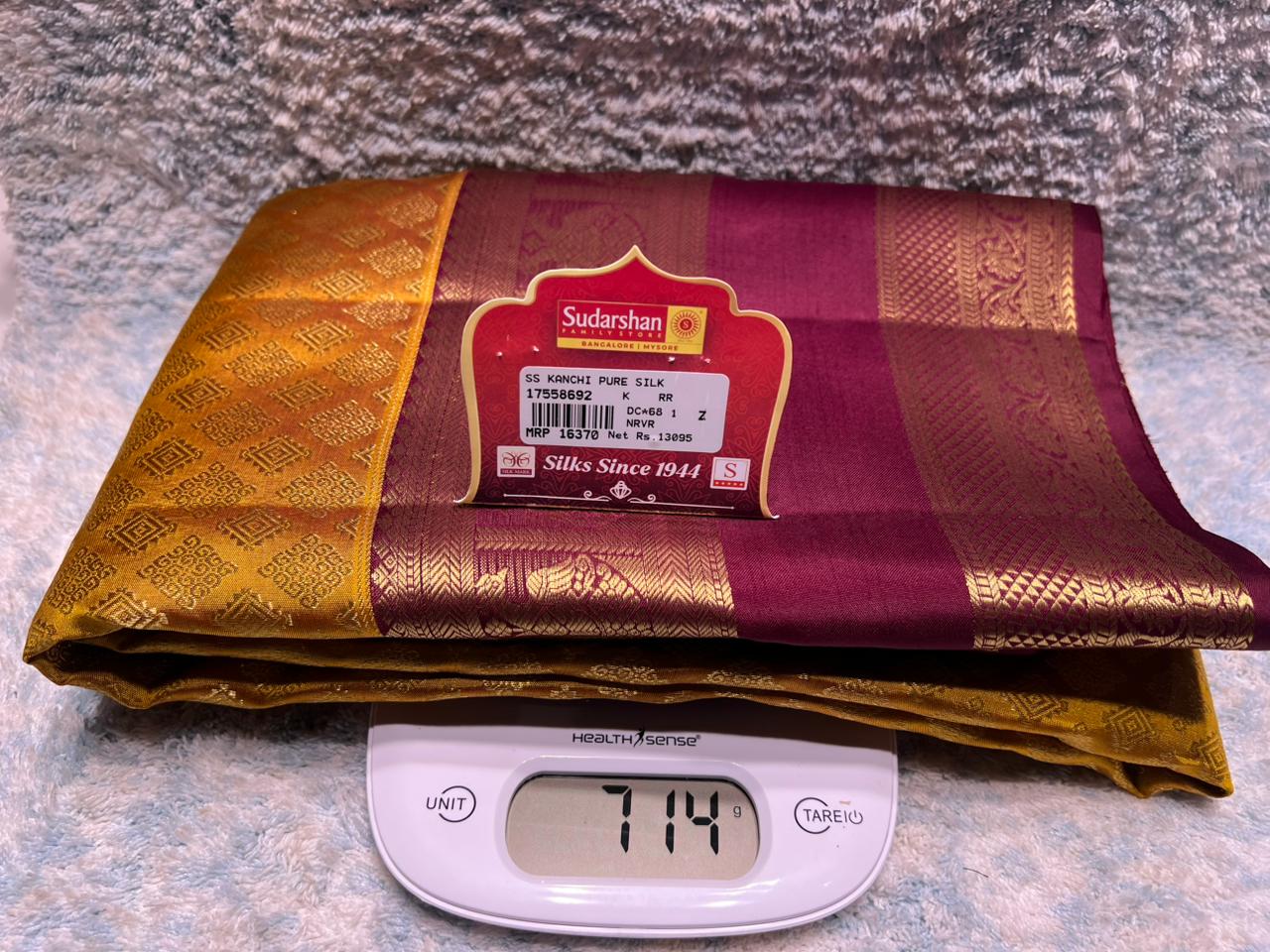 Pure Kanchipuram Silk Saree