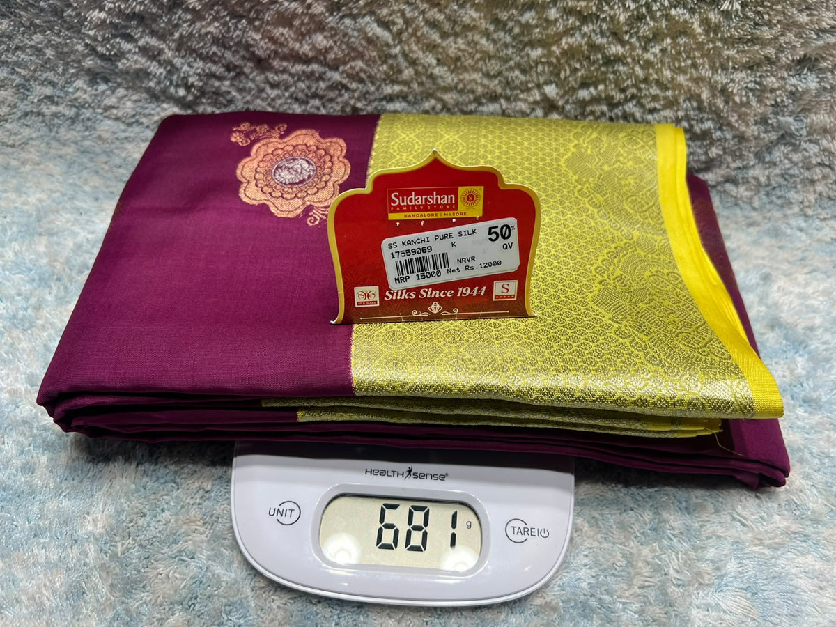 Pure Kanchipuram Silk Saree