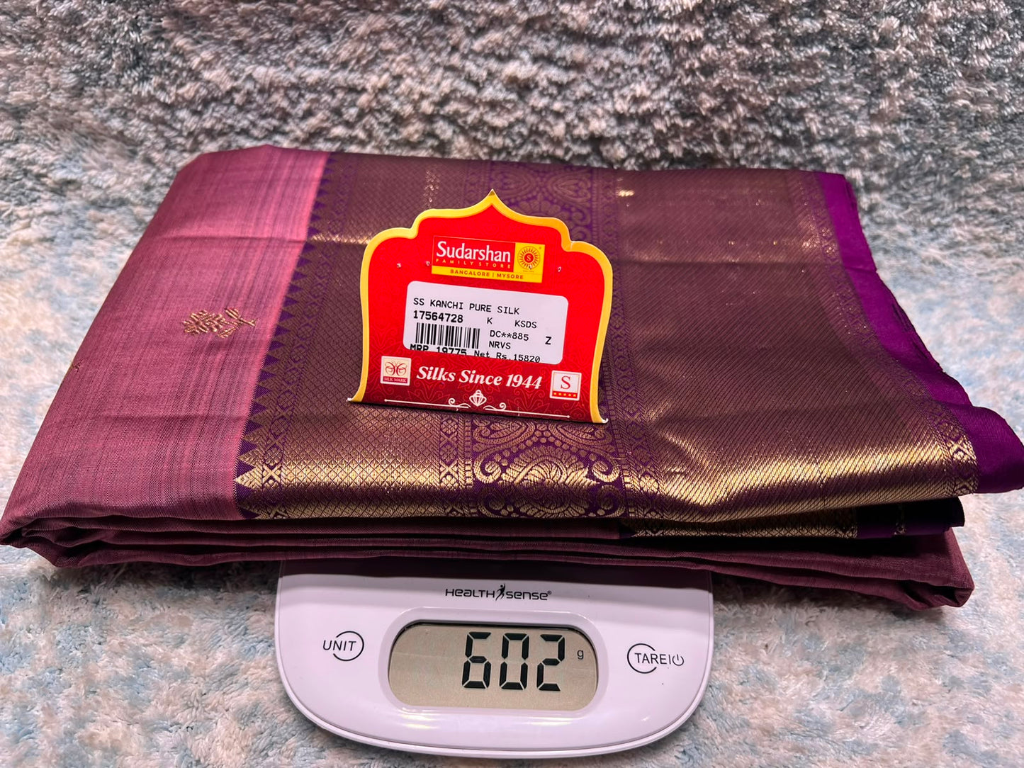 Pure Kanchipuram Silk Saree