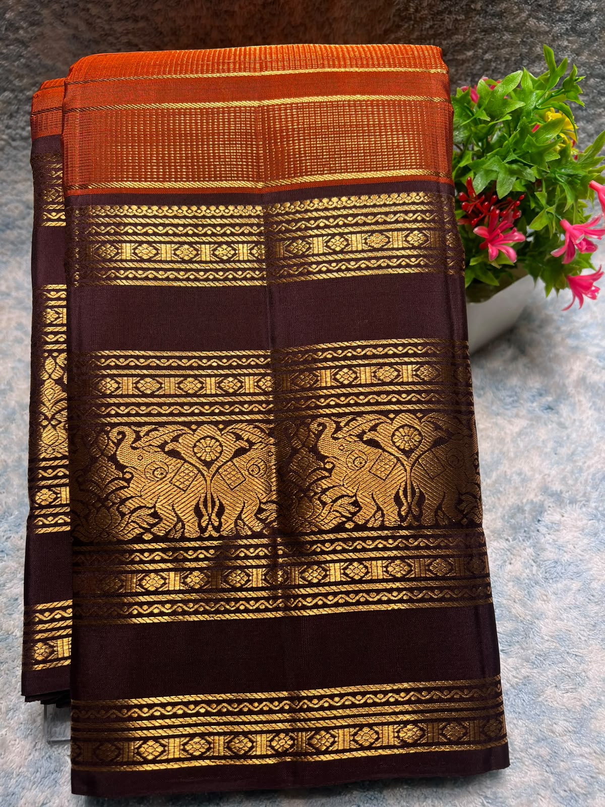 Pure Kanchipuram Silk Saree