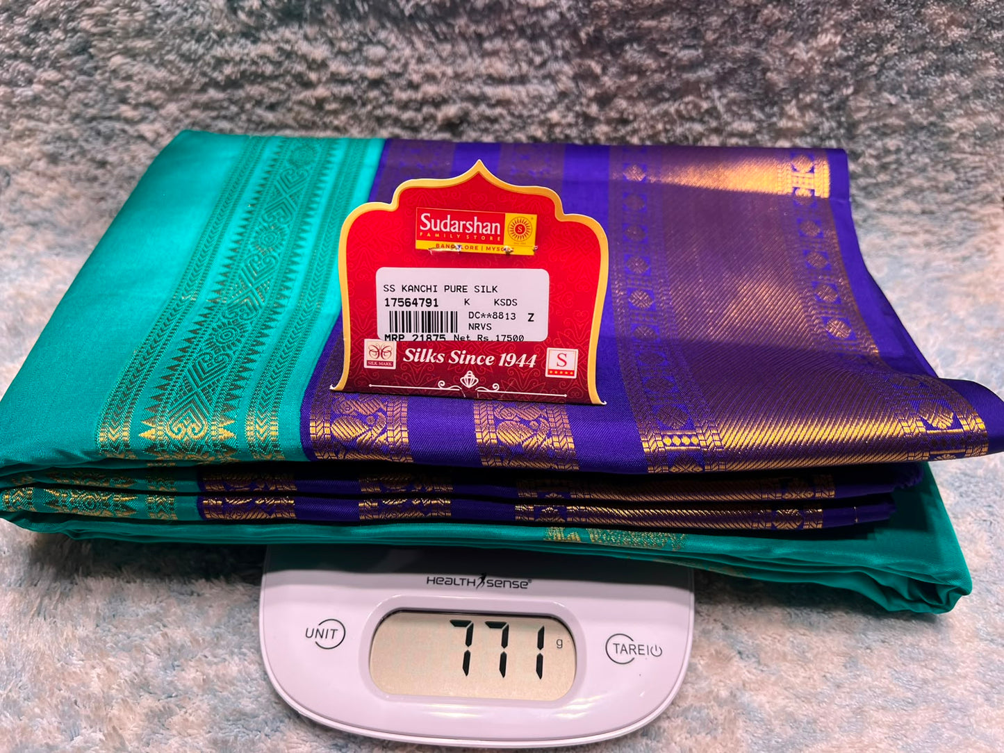 Pure Kanchipuram Silk Saree