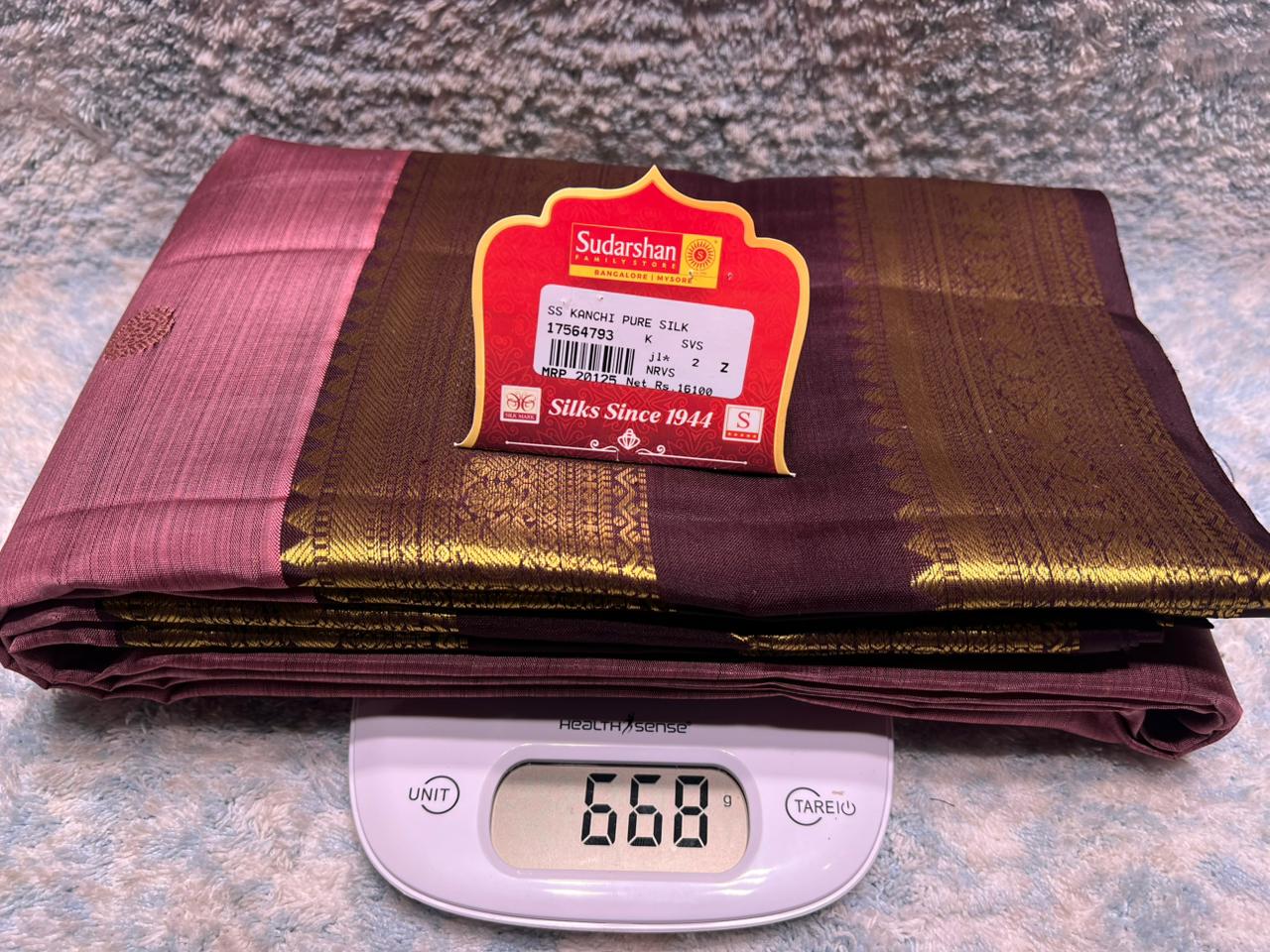 Pure Kanchipuram Silk Saree