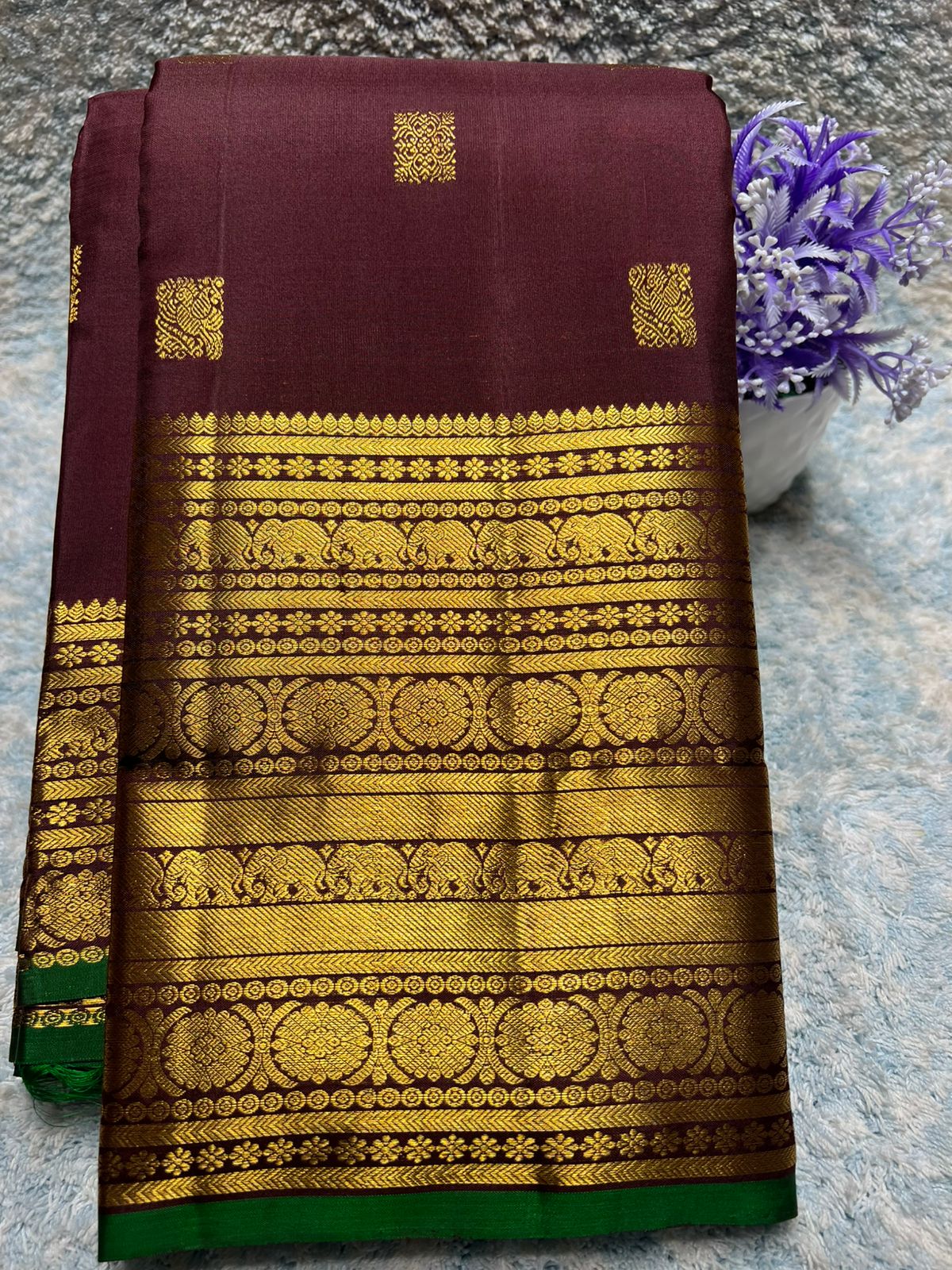 Pure Kanchipuram Silk Saree