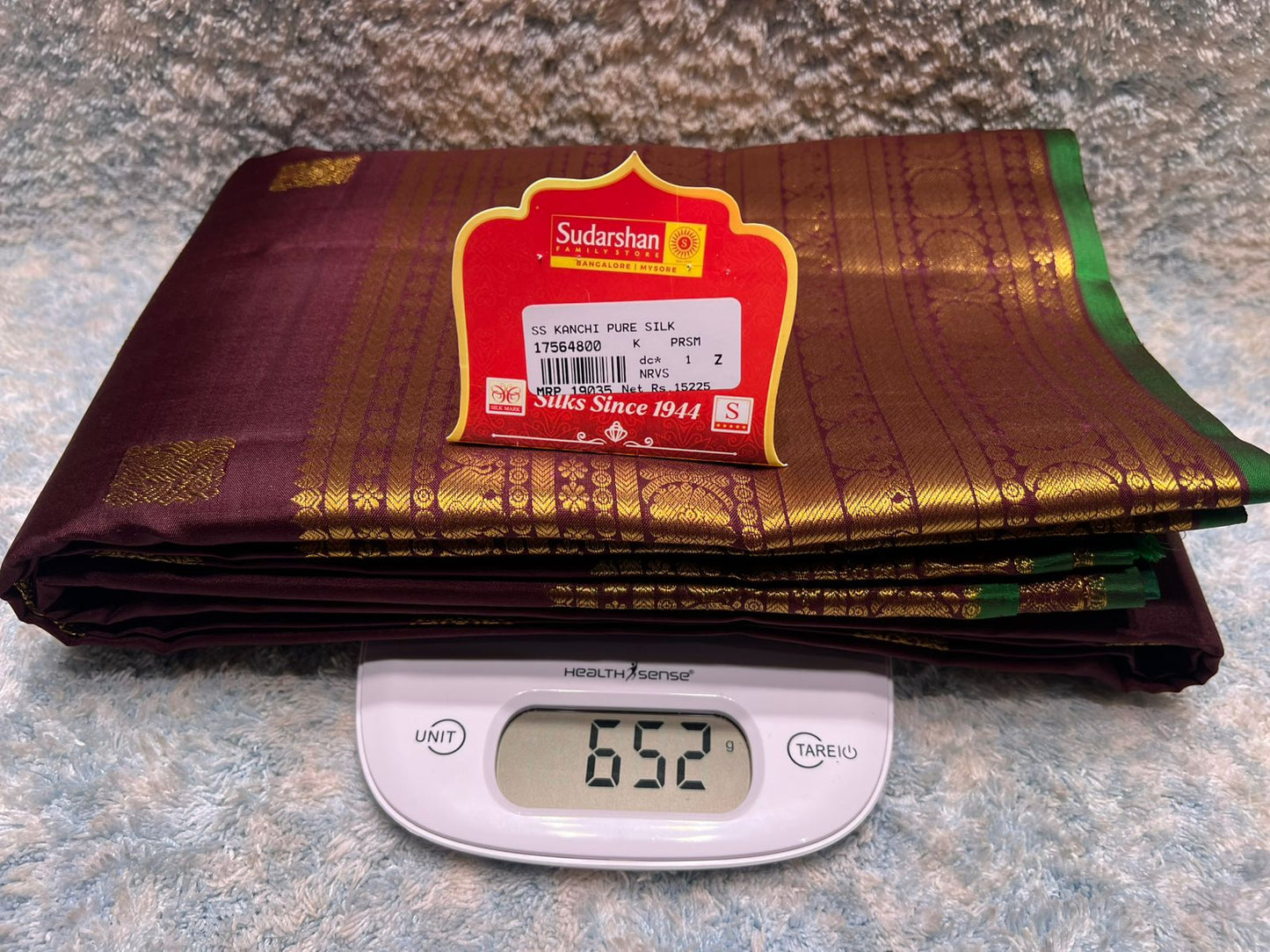 Pure Kanchipuram Silk Saree