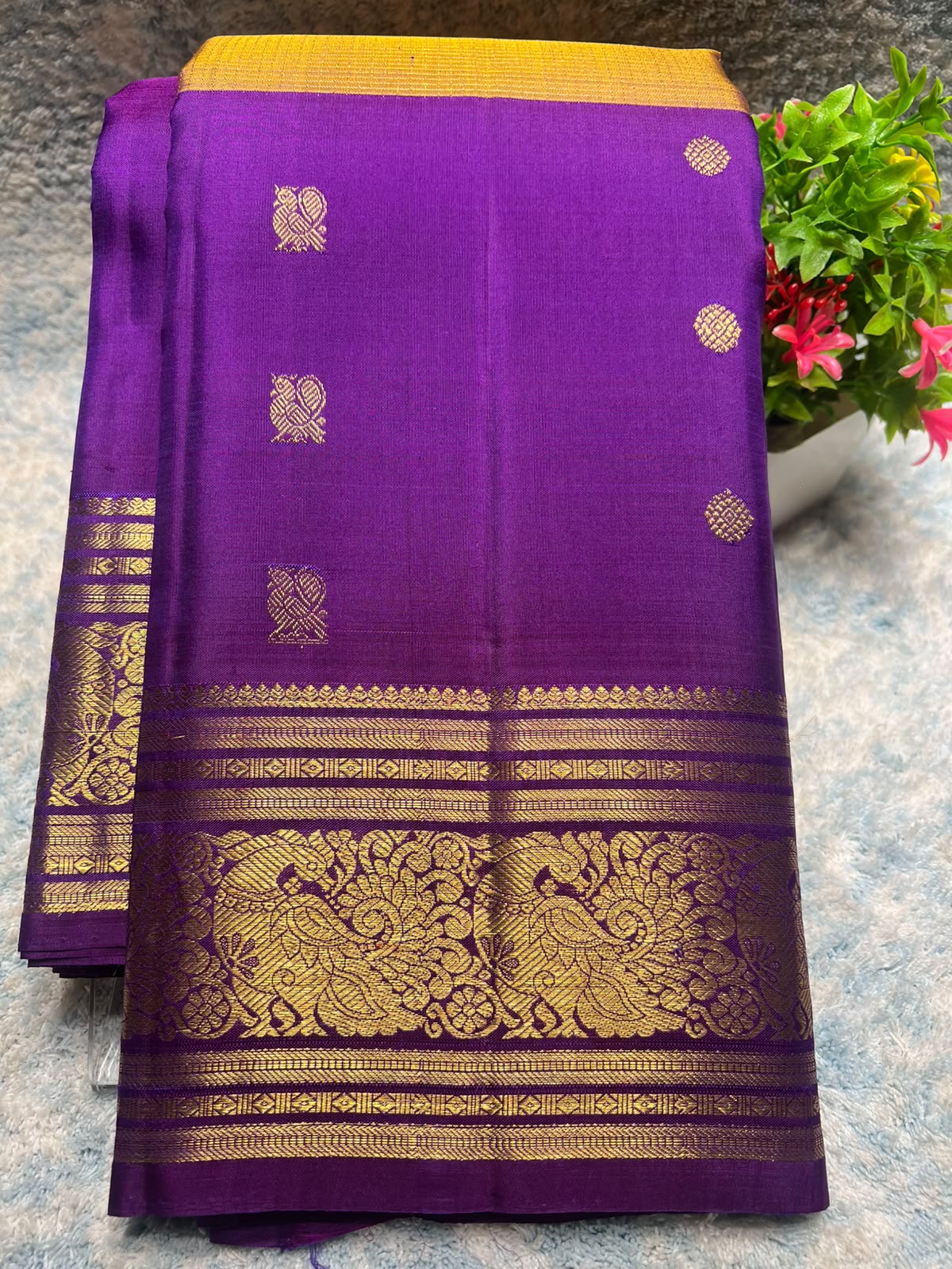 Pure Kanchipuram Silk Saree