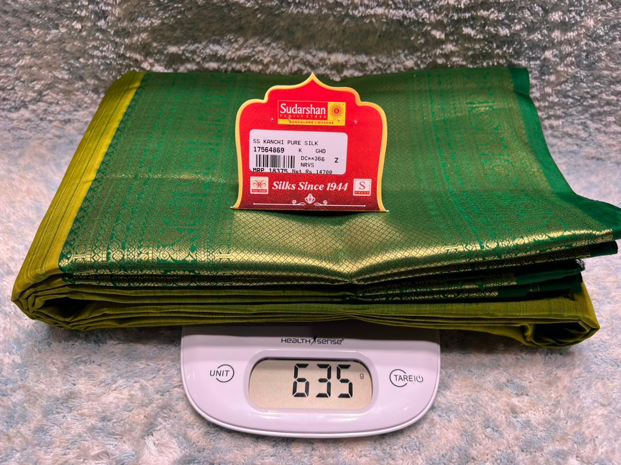 Pure Kanchipuram Silk Saree