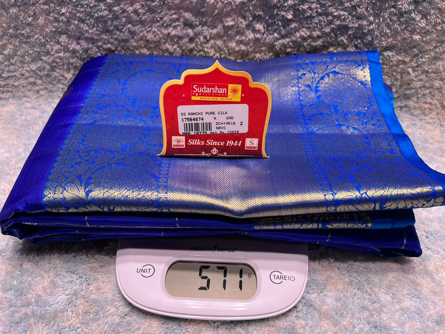 Pure Kanchipuram Silk Saree