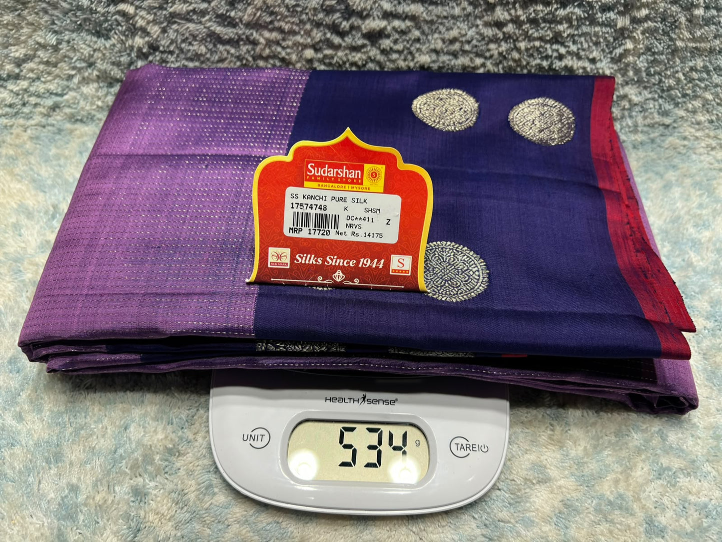 Pure Kanchipuram Silk Saree