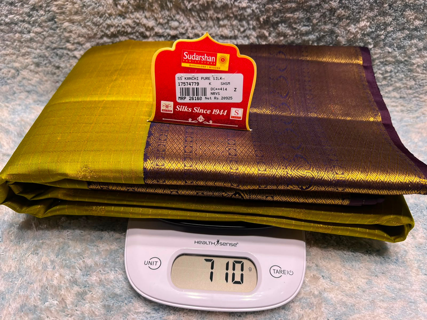 Pure Kanchipuram Silk Saree