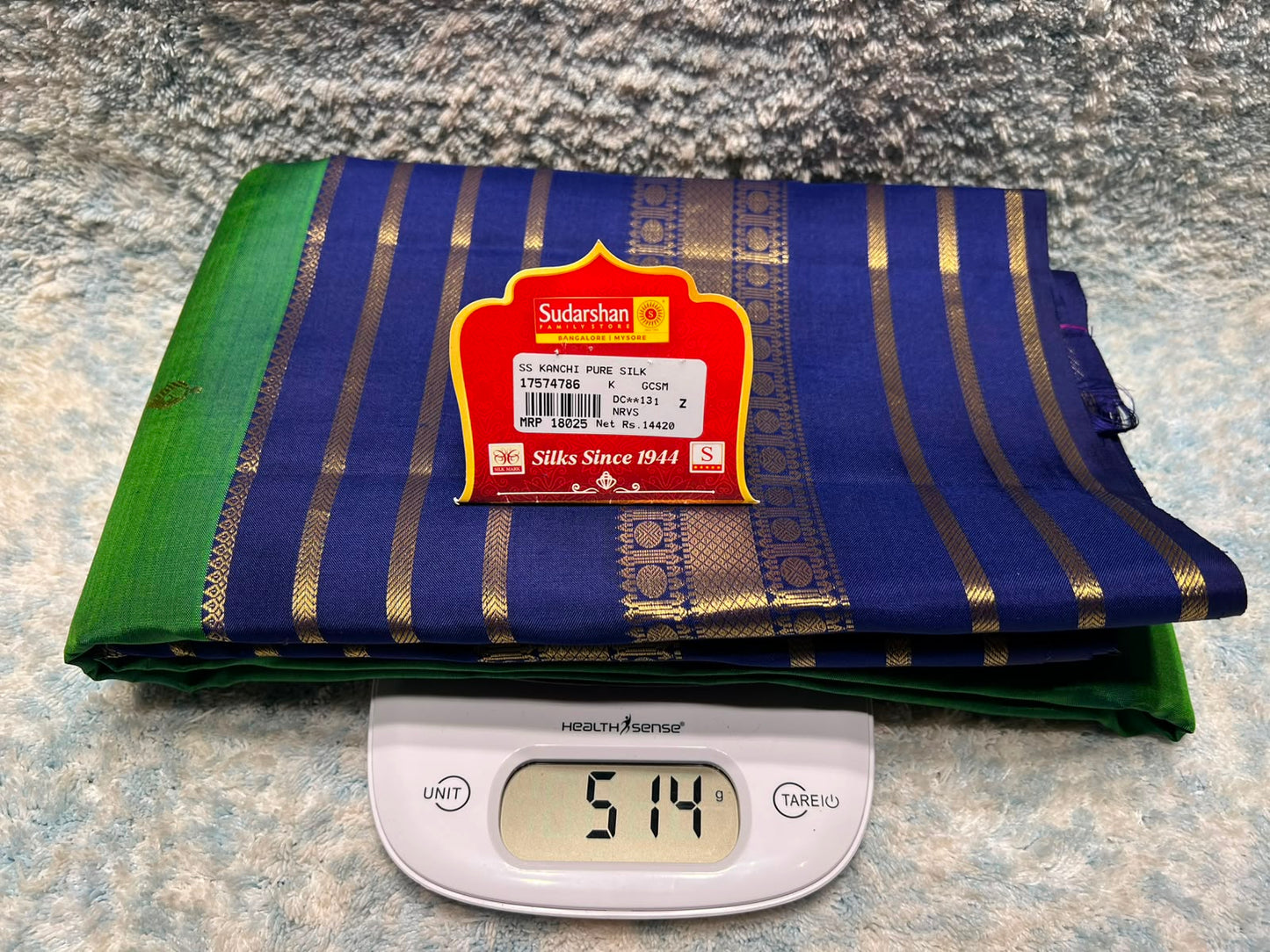 Pure Kanchipuram Silk Saree