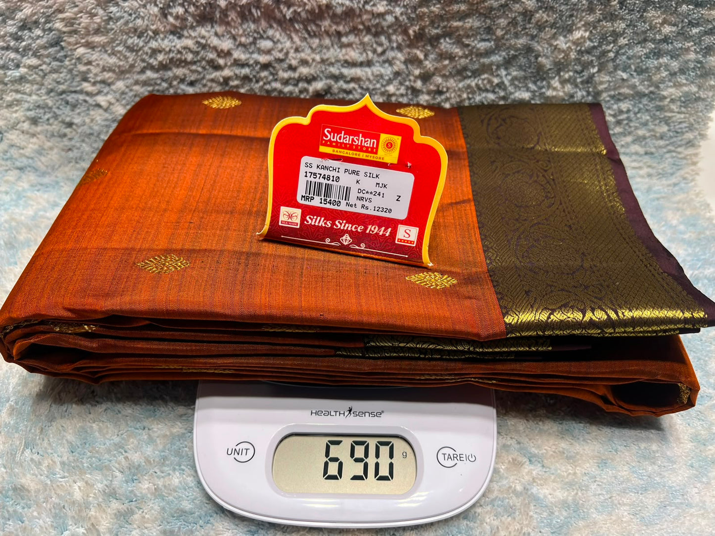 Pure Kanchipuram Silk Saree