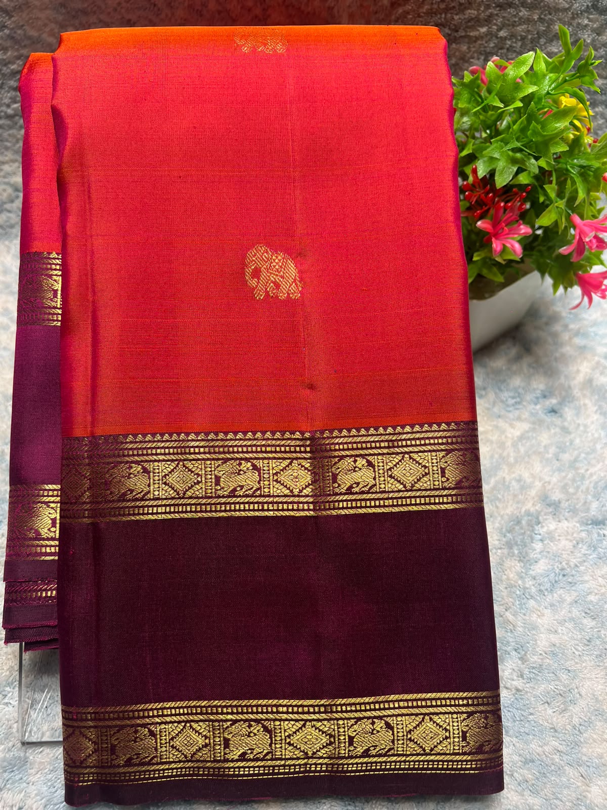 Pure Kanchipuram Silk Saree
