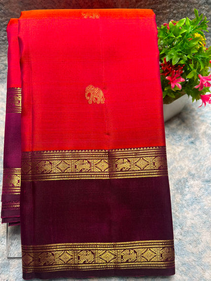 Pure Kanchipuram Silk Saree