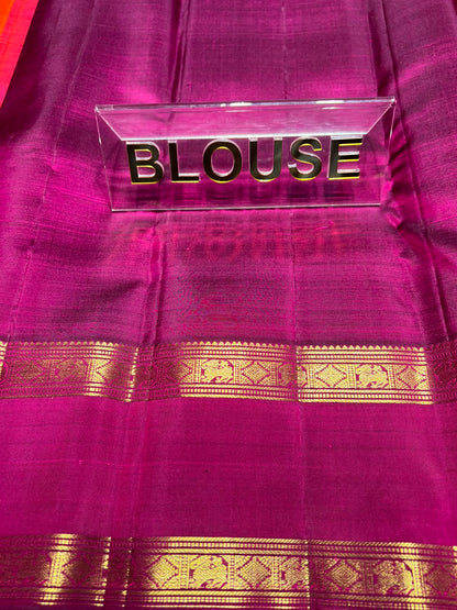 Pure Kanchipuram Silk Saree