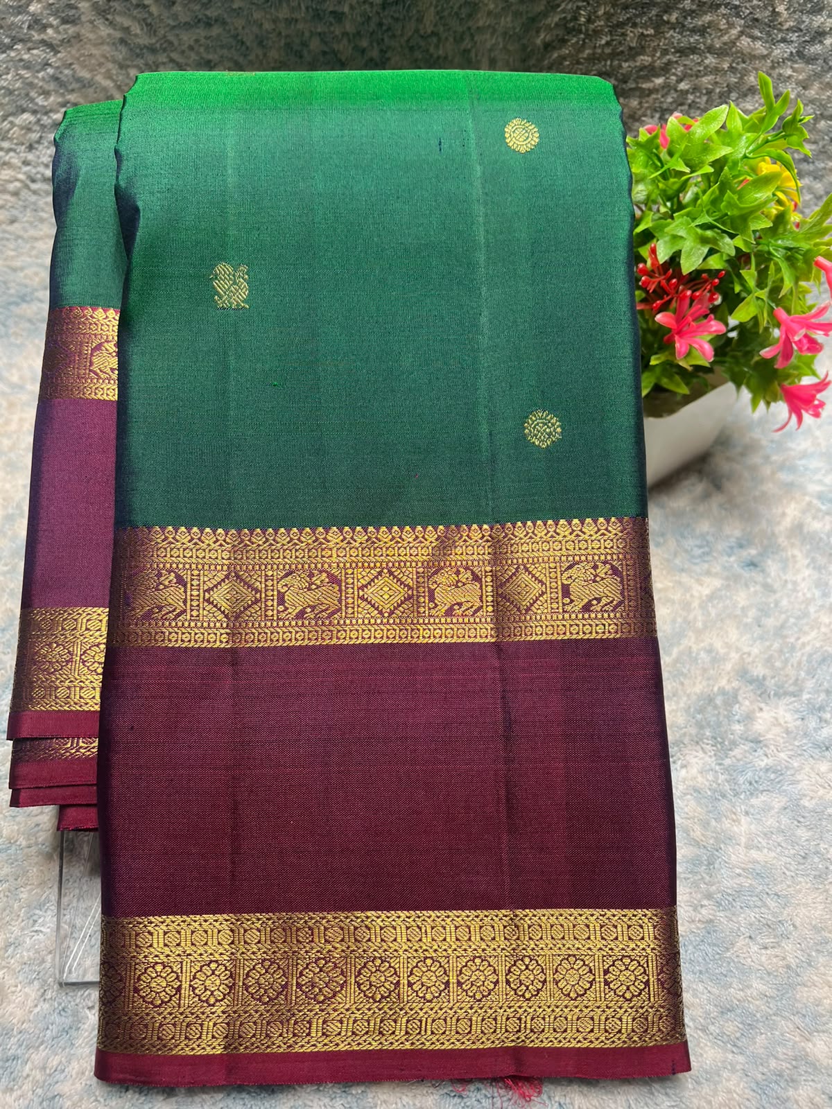 Pure Kanchipuram Silk Saree