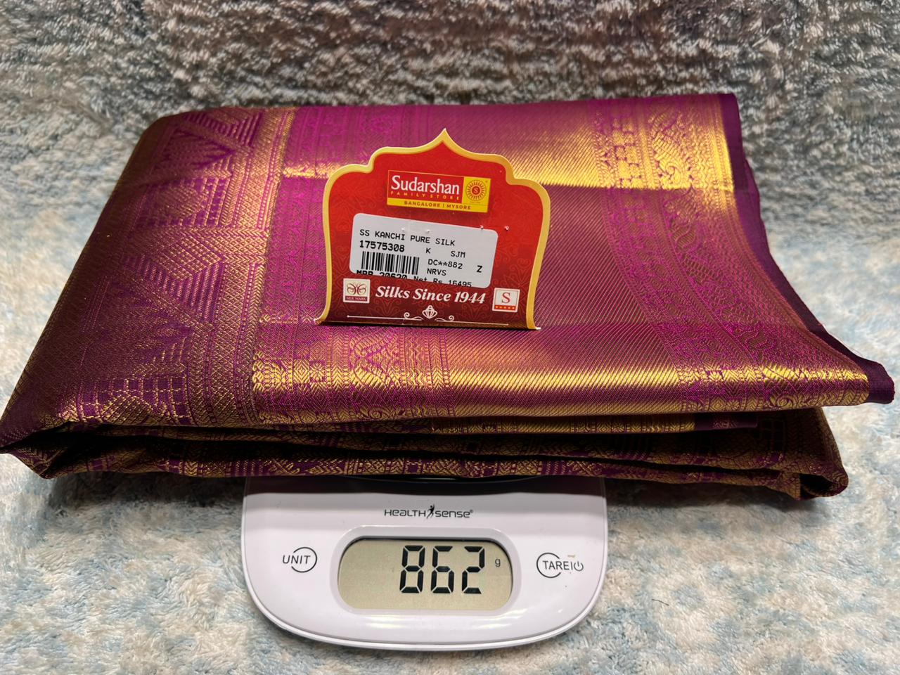 Pure Kanchipuram Silk Saree