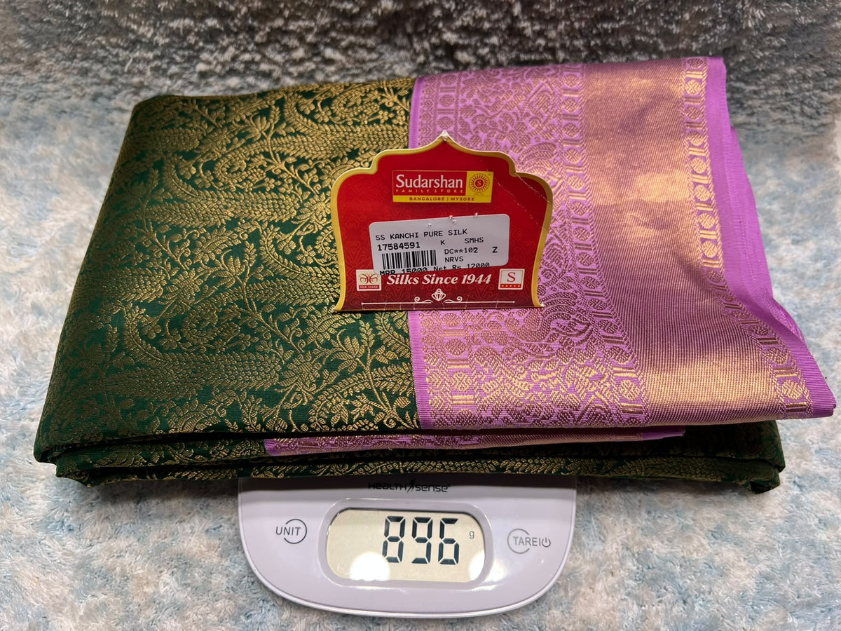 Pure Kanchipuram Silk Saree