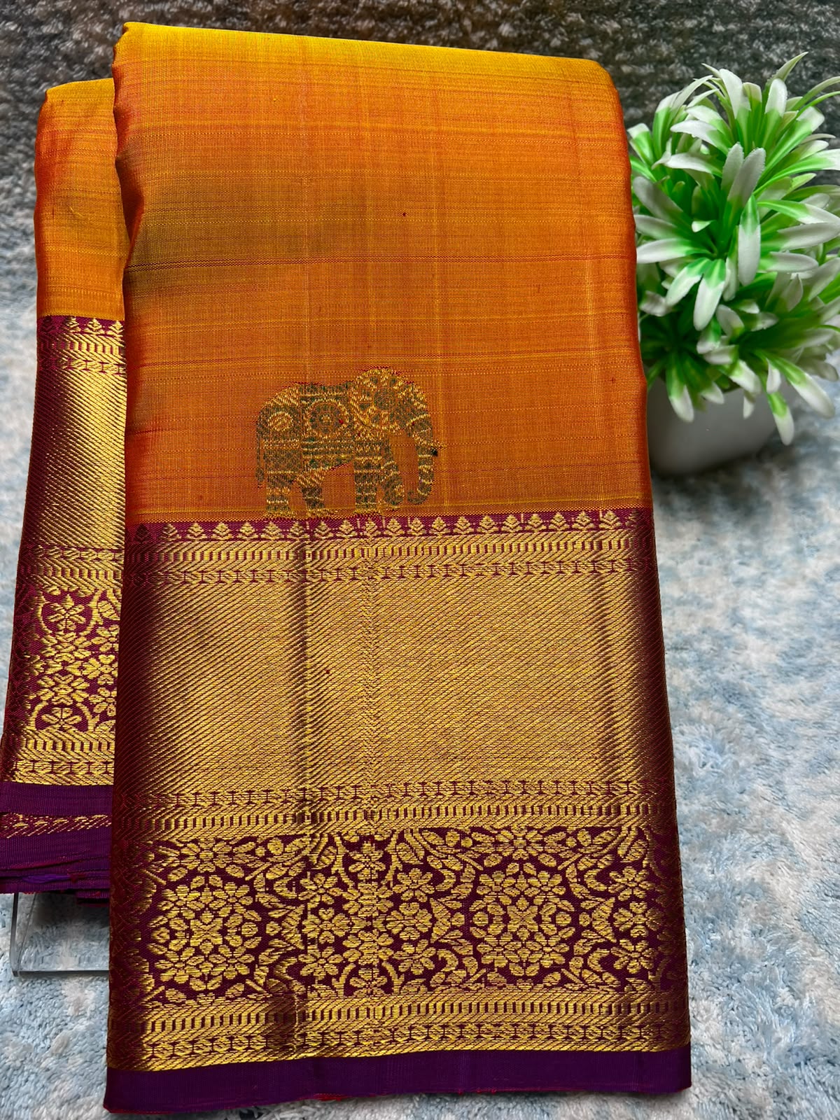 Pure Kanchipuram Silk Saree