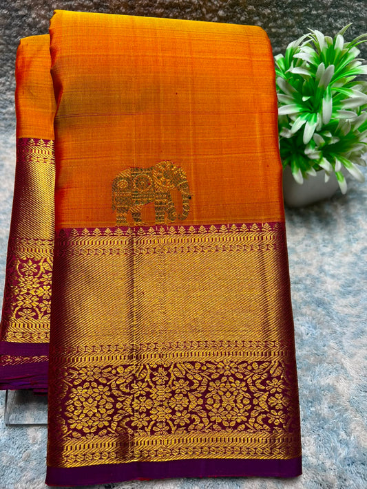 Pure Kanchipuram Silk Saree