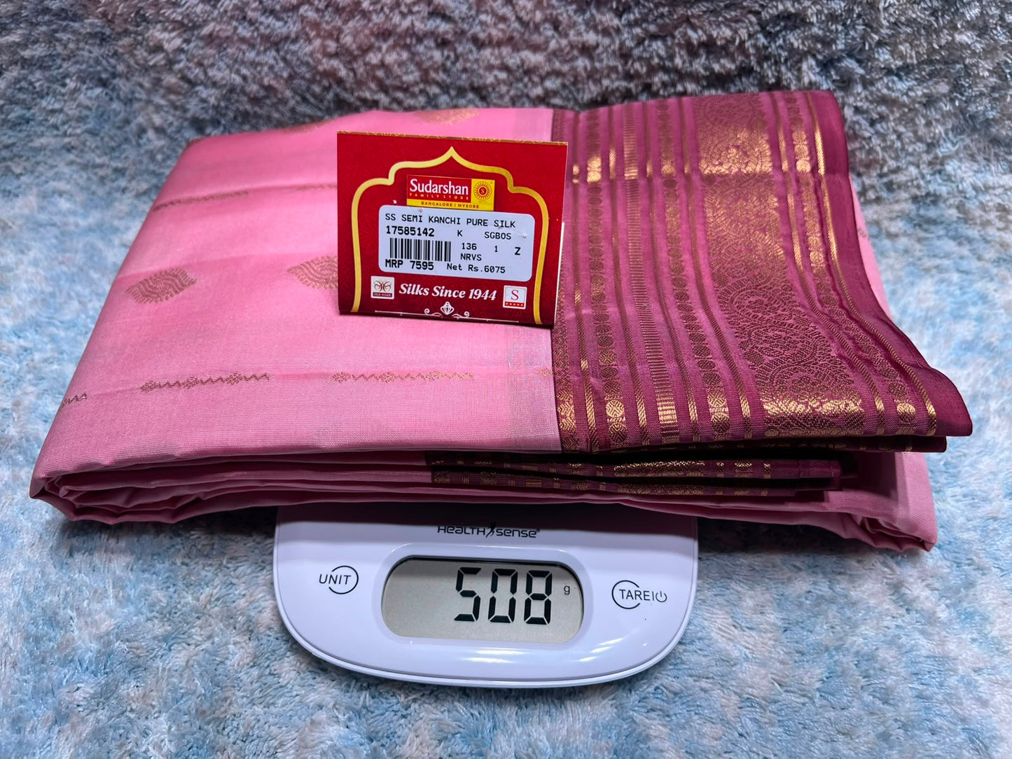 Pure Kanchipuram Silk Saree