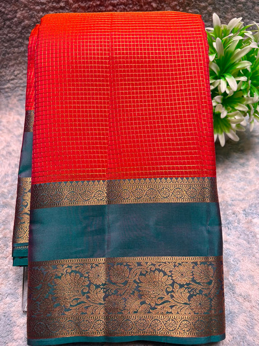 Kanchi Mix Silk Saree