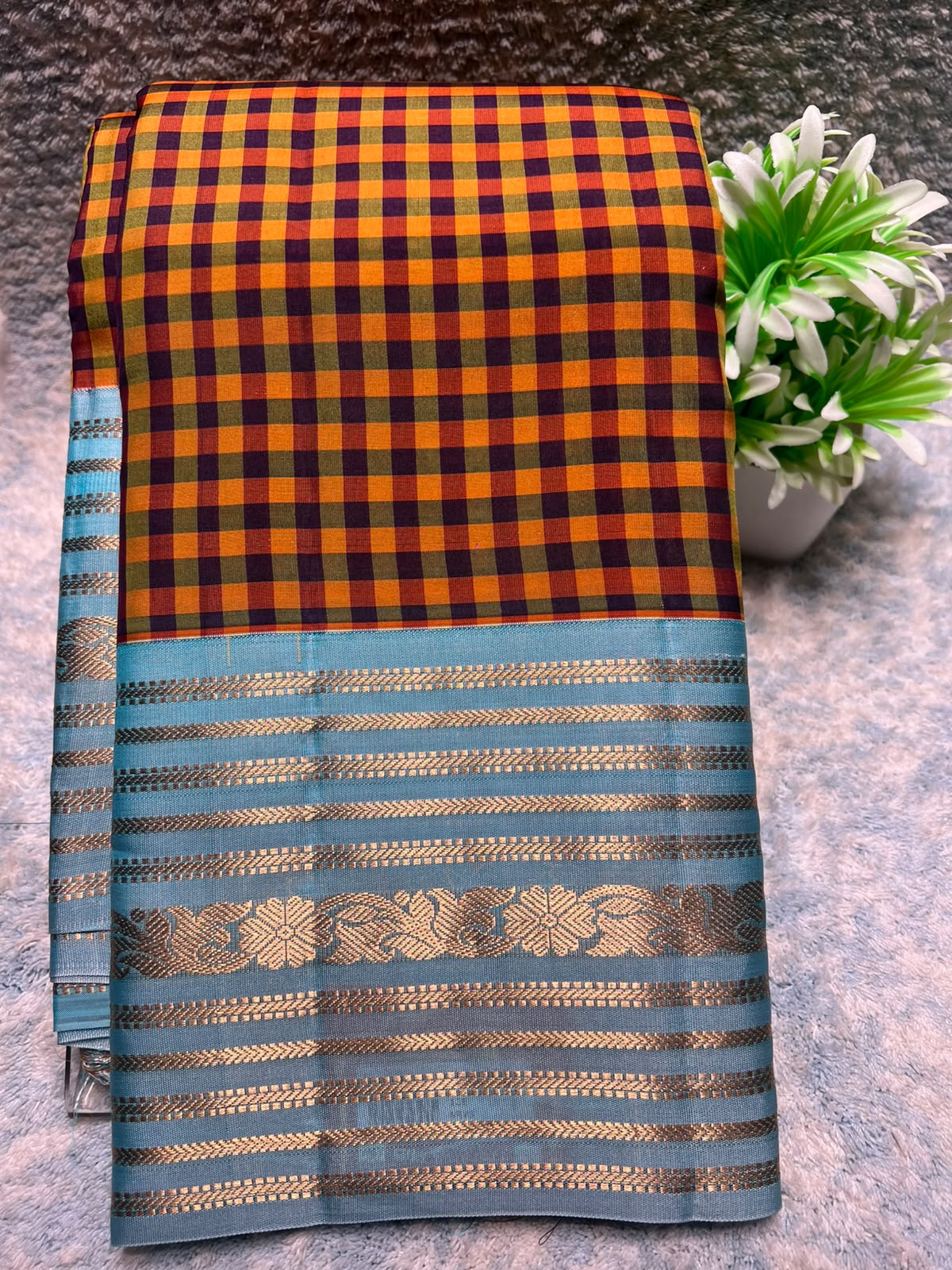 Kanchi Mix Silk Saree