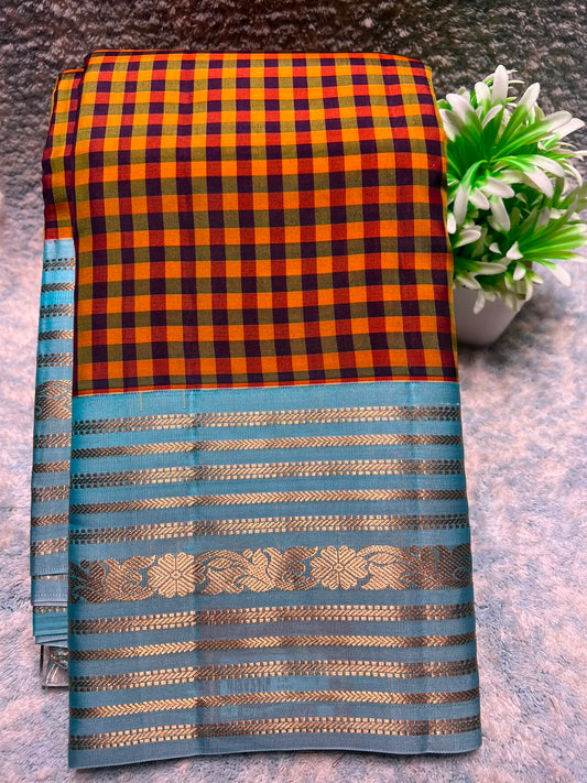 Kanchi Mix Silk Saree