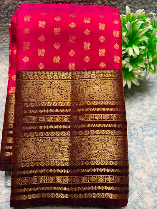 Kanchi Mix Silk Saree