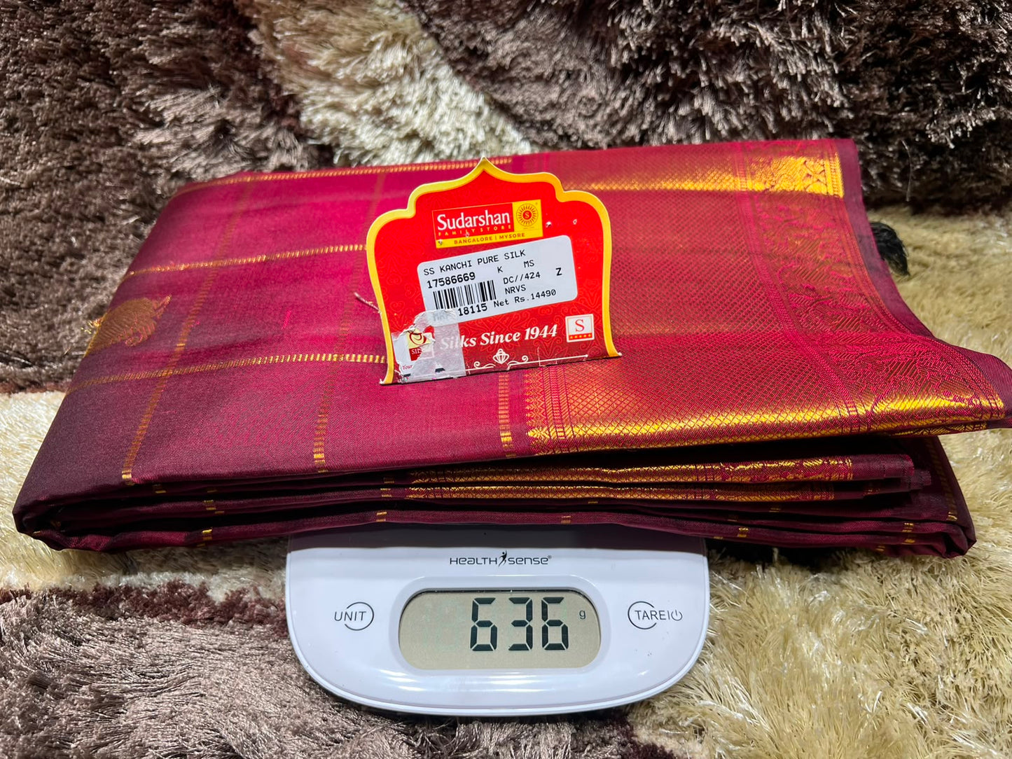 Pure Kanchipuram SIlk Saree