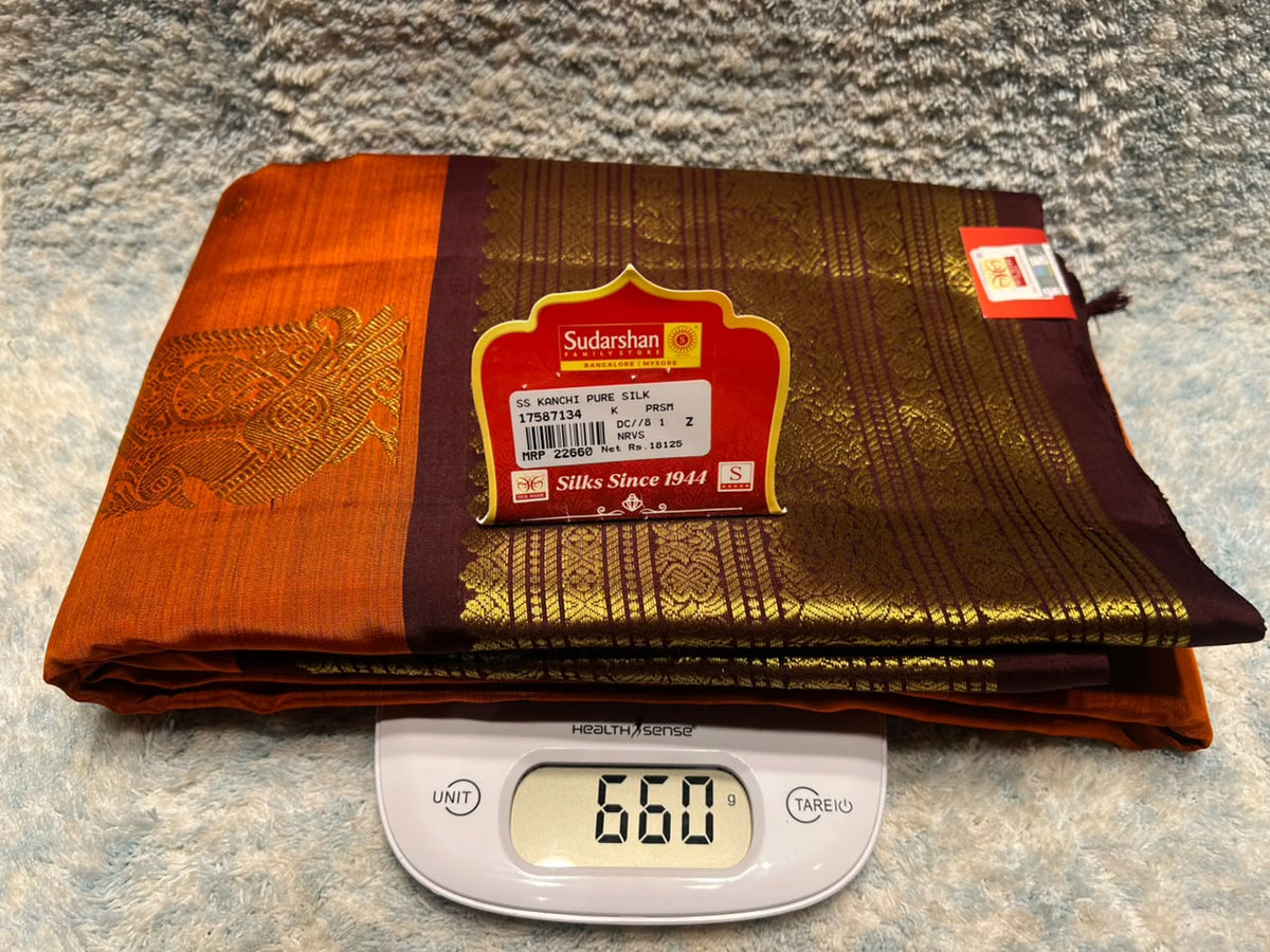 Pure Kanchipuram Silk Saree