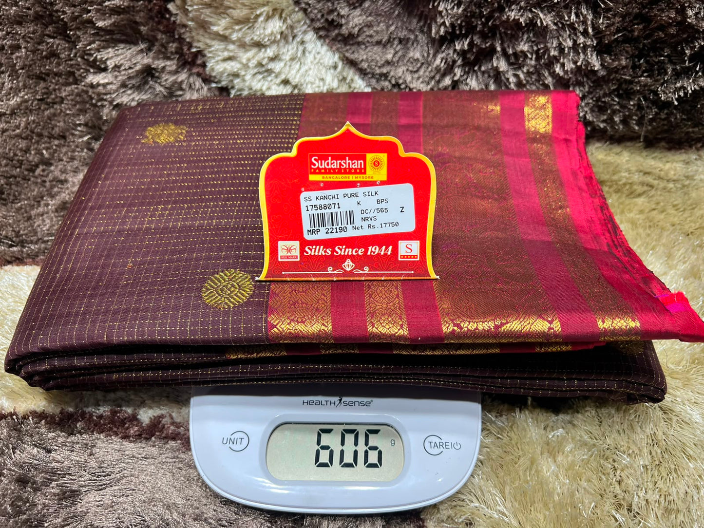 Pure Kanchipuram SIlk Saree