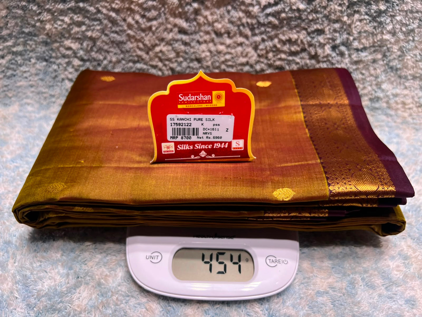 Pure Kanchipuram Silk Saree