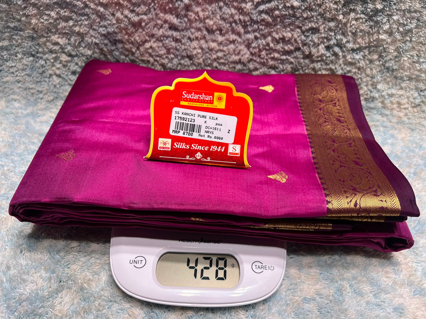 Pure Kanchipuram Silk Saree