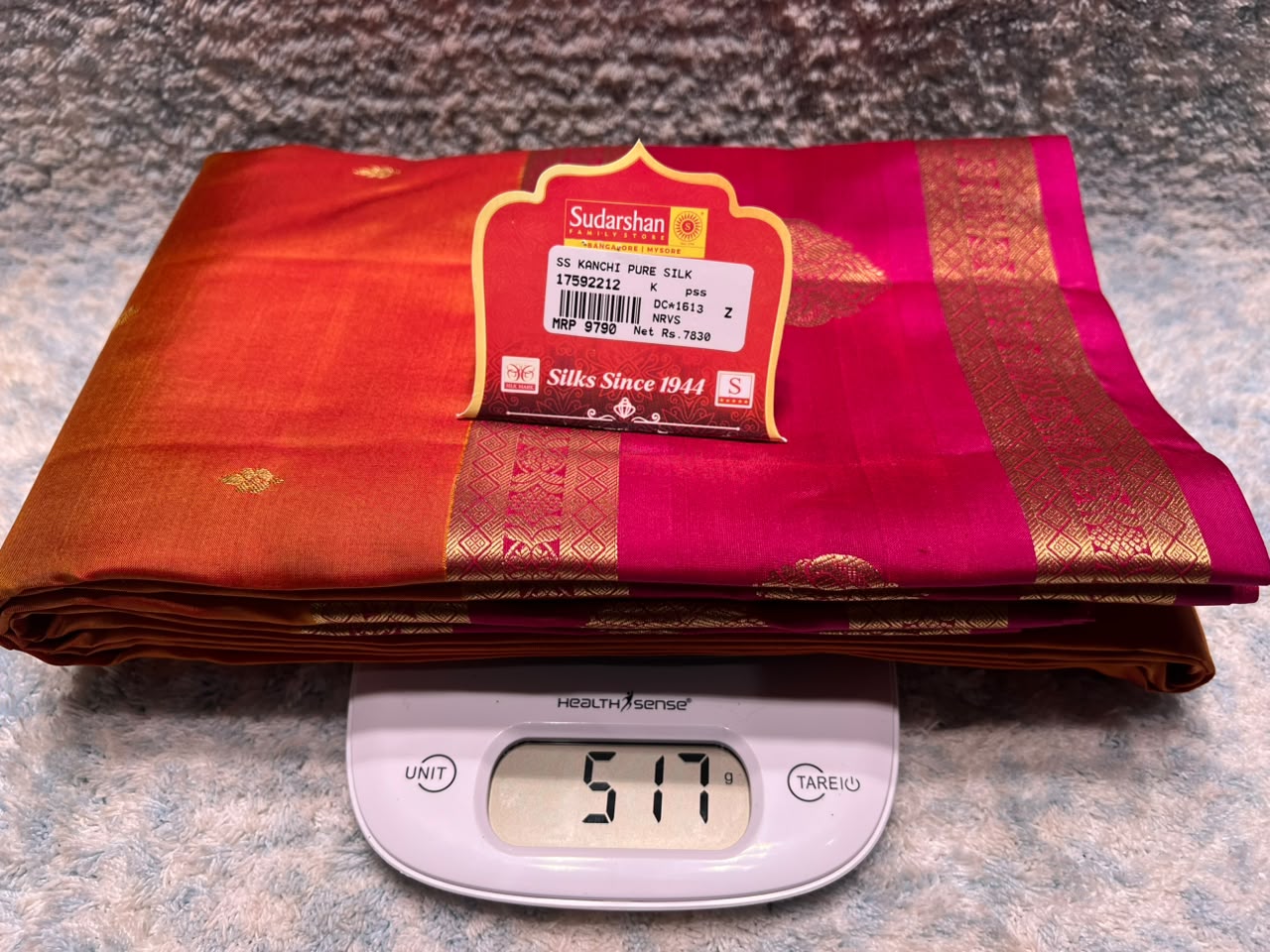 Pure Kanchipuram SIlk Saree