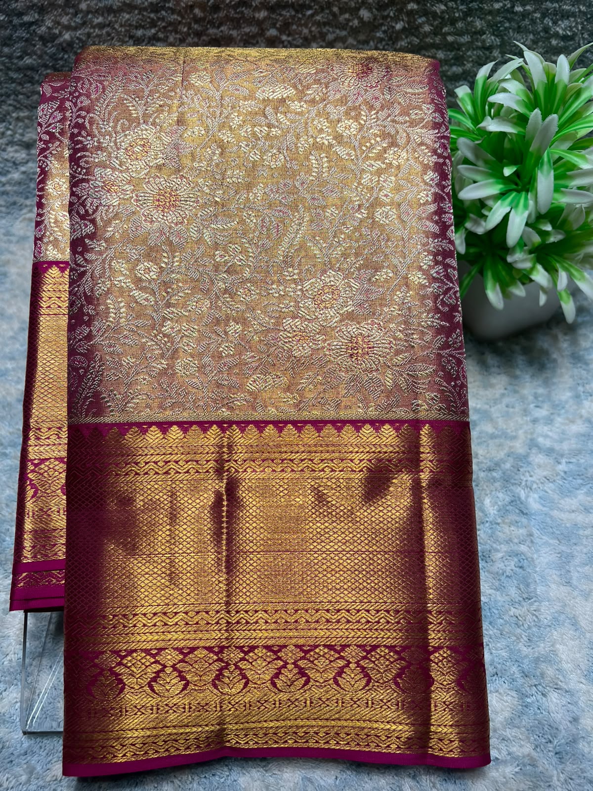 Pure Kanchipuram Silk Saree