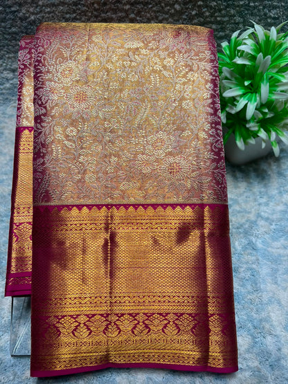 Pure Kanchipuram Silk Saree