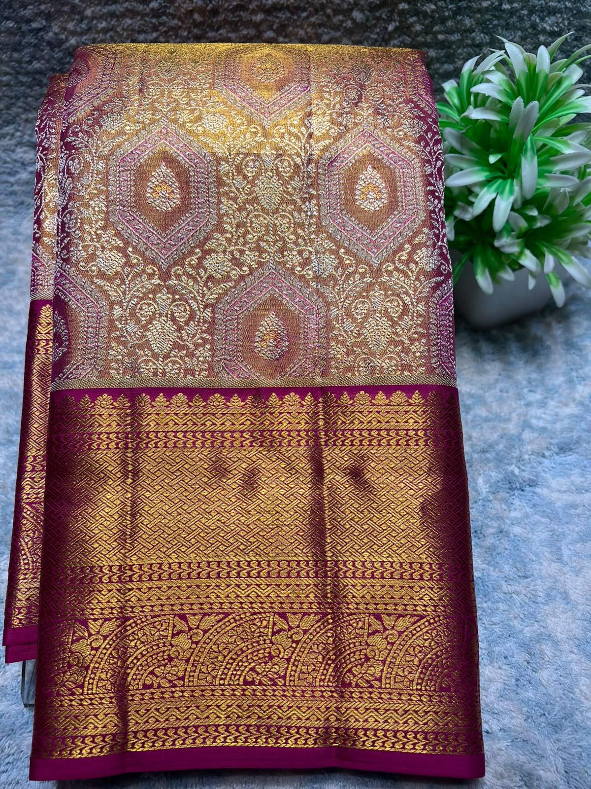 Pure Kanchipuram Silk Saree