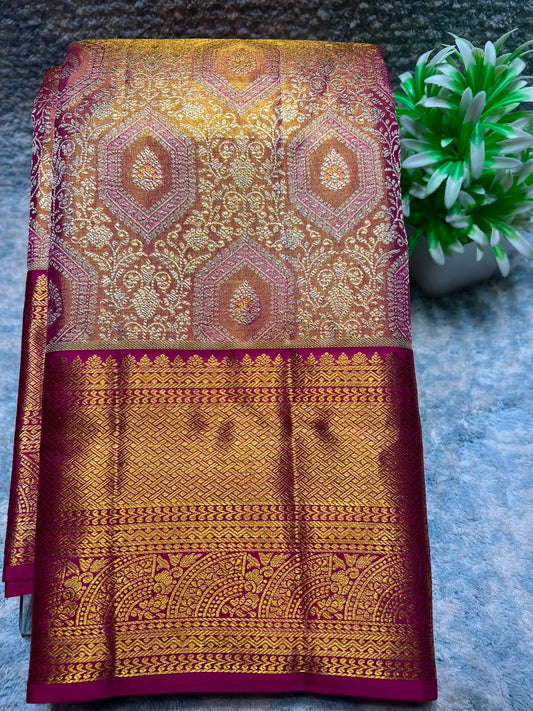 Pure Kanchipuram Silk Saree