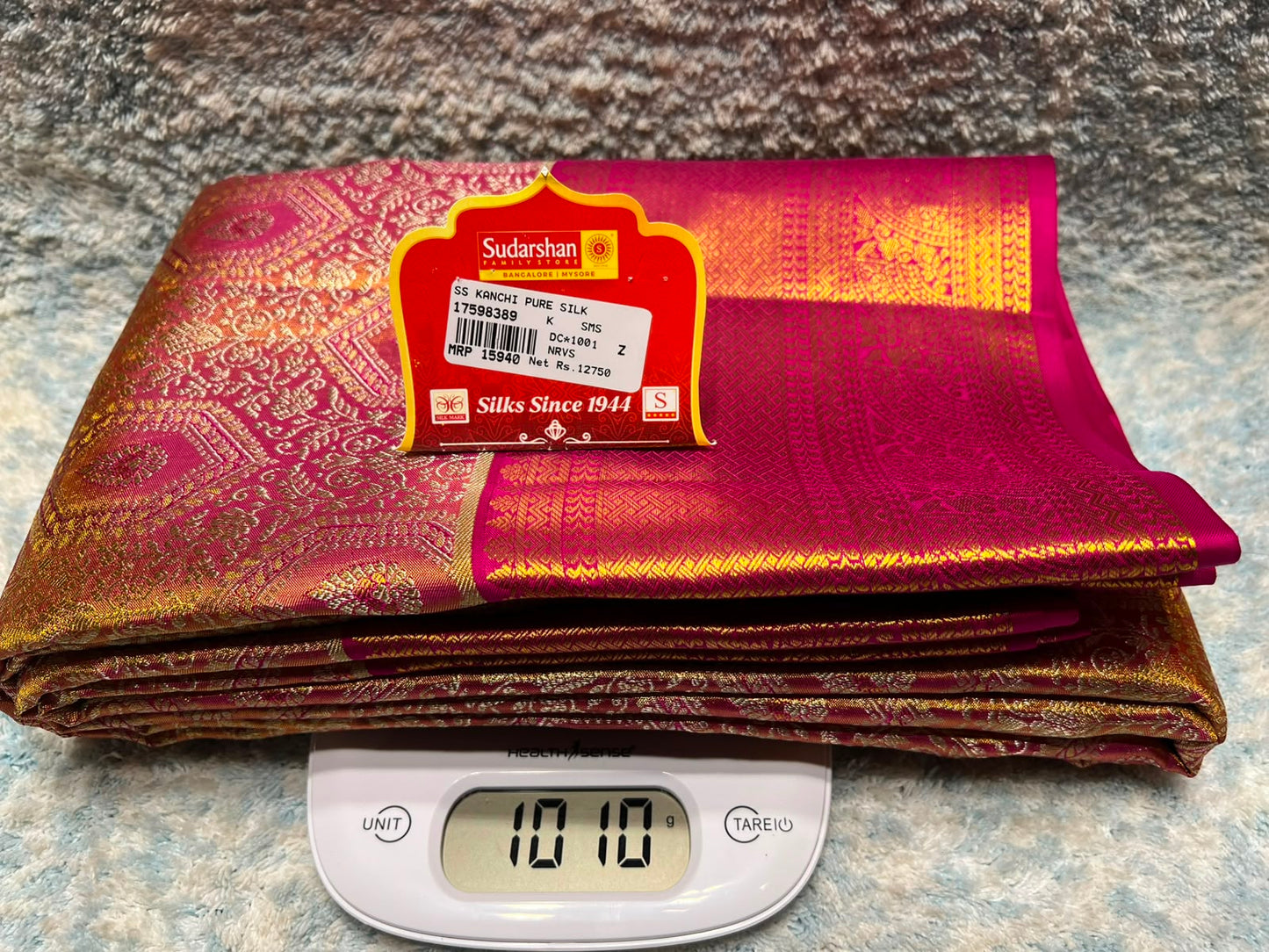 Pure Kanchipuram Silk Saree