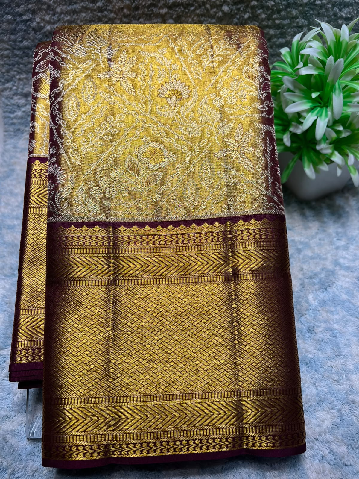 Pure Kanchipuram Silk Saree
