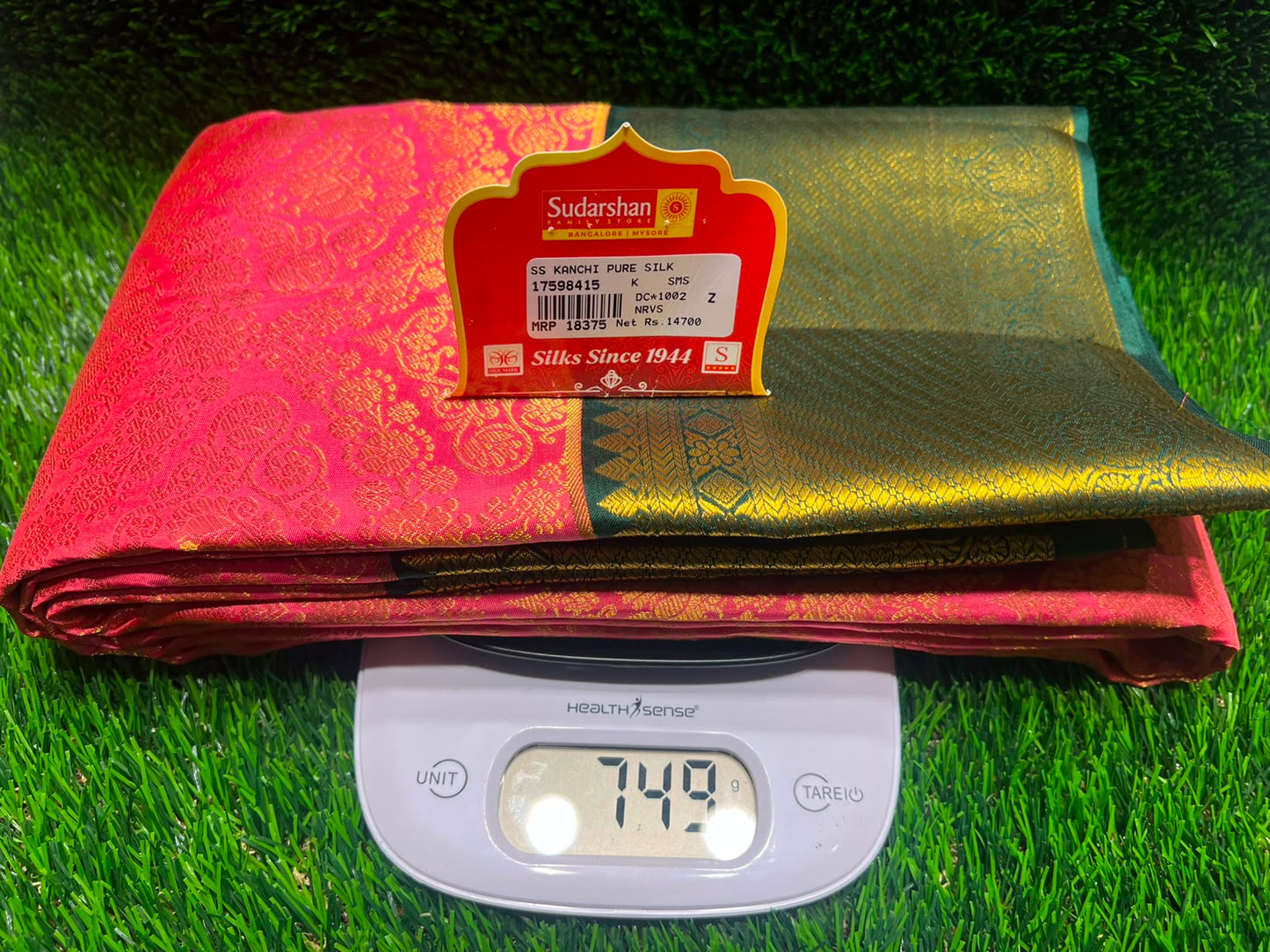 Pure Kanchipuram SIlk Saree