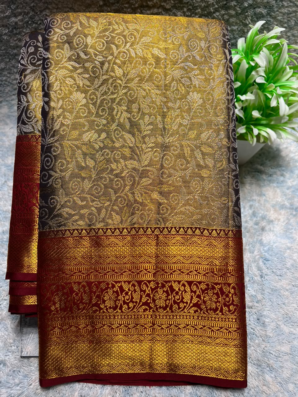 Pure Kanchipuram Silk Saree