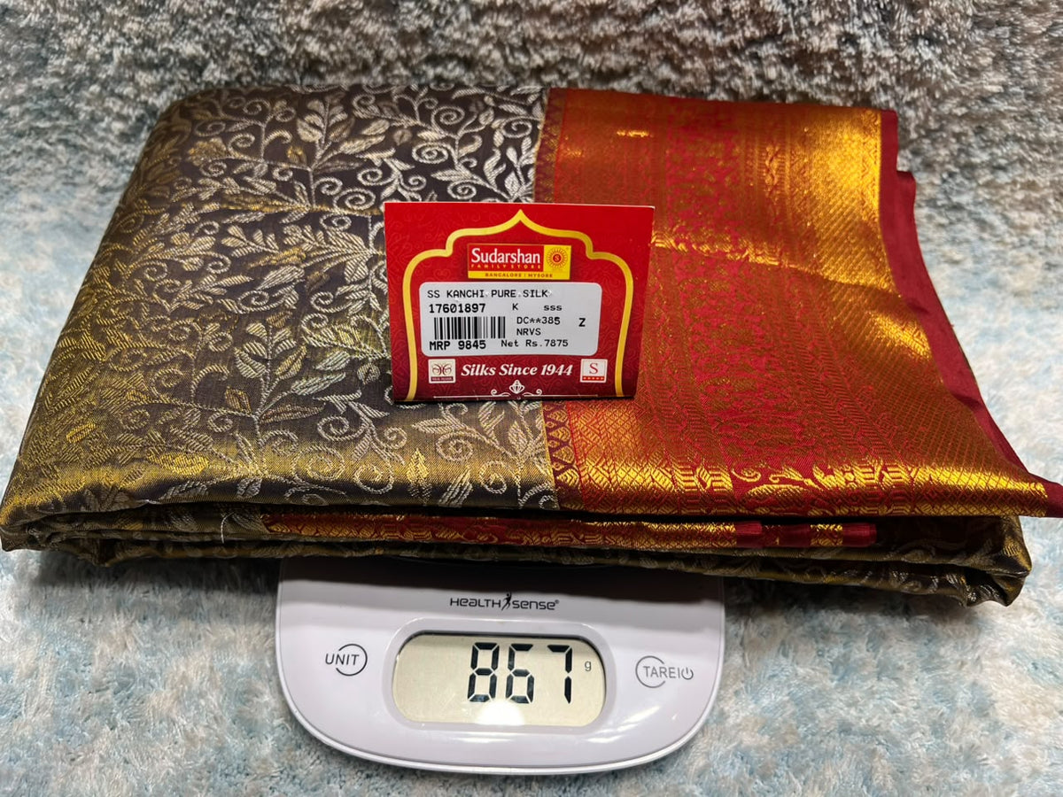 Pure Kanchipuram Silk Saree
