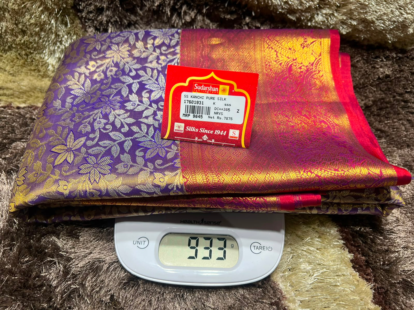 Pure Kanchipuram SIlk Saree