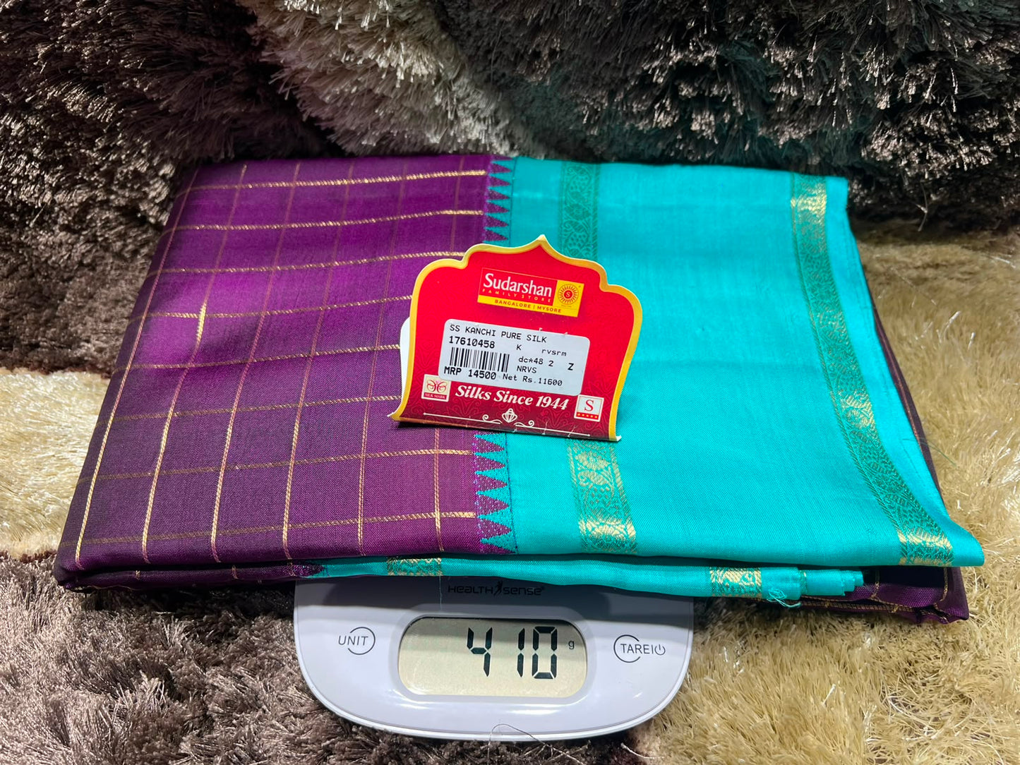 Pure Kanchipuram Silk Saree