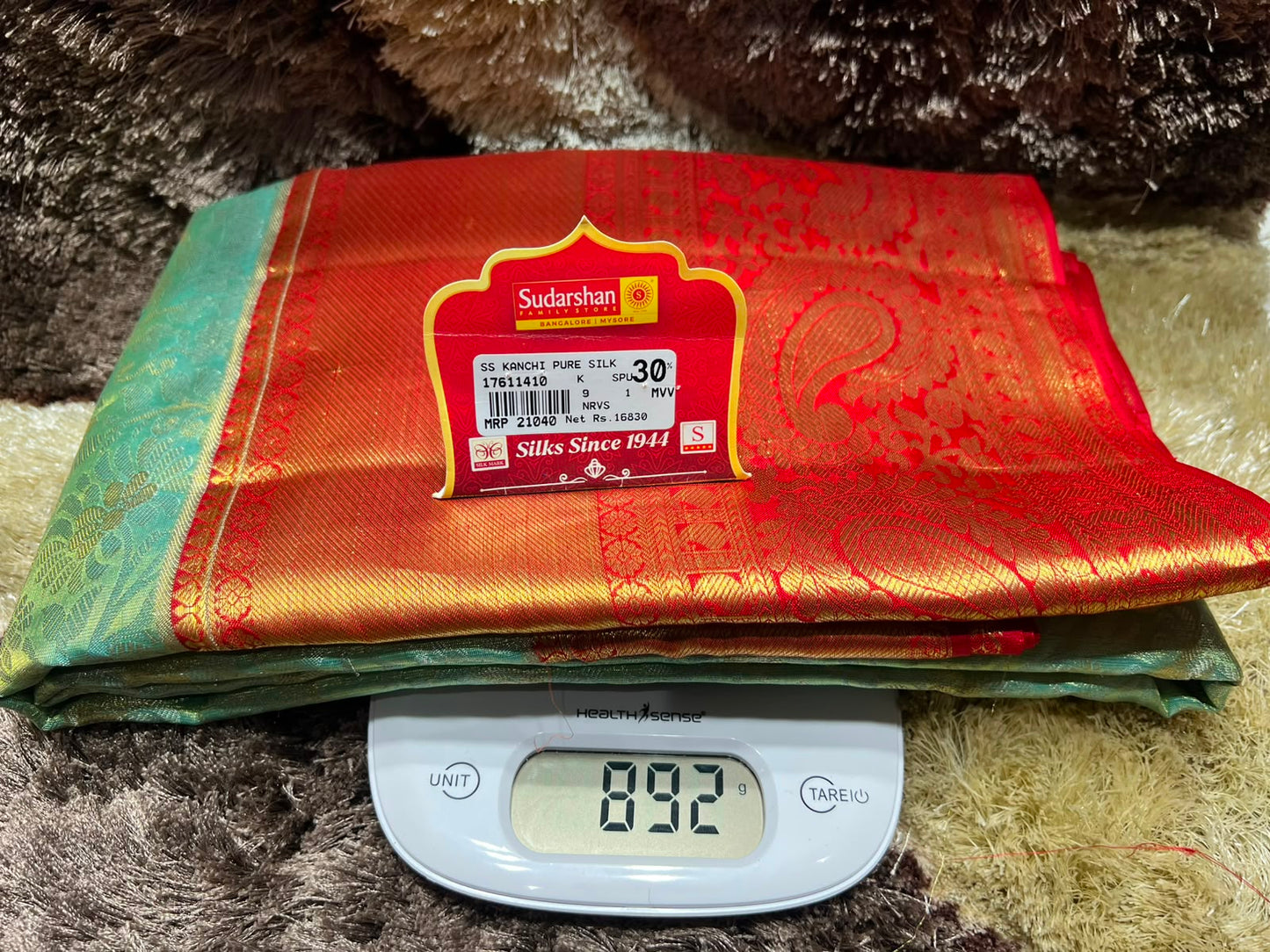 Pure Kanchipuram Silk Saree