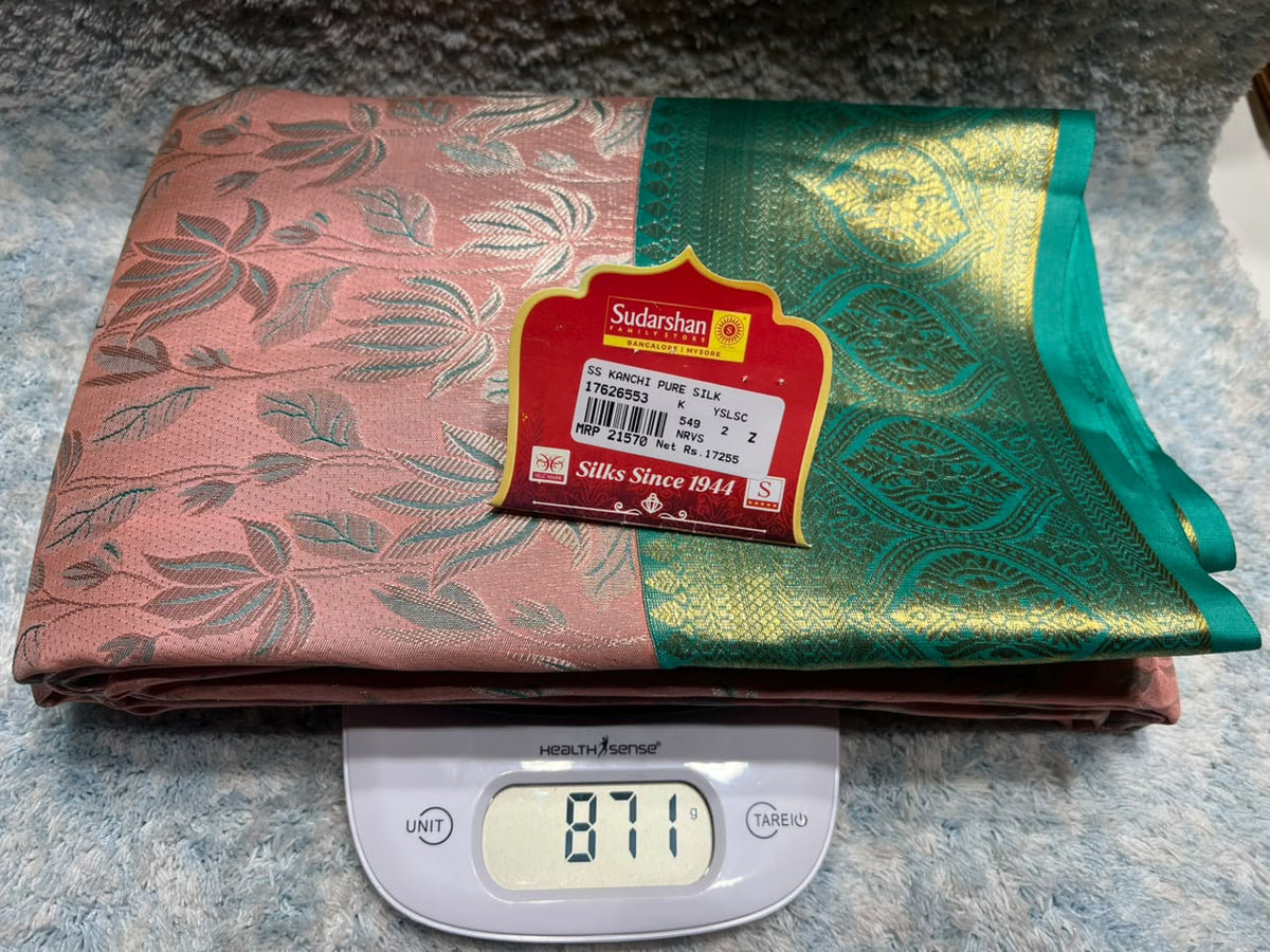 Pure Kanchipuram Silk Saree