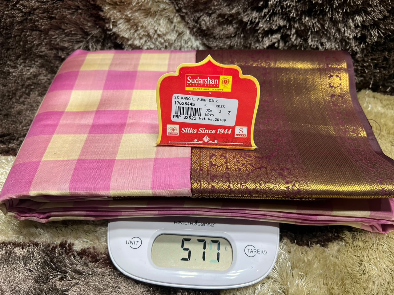 Pure Kanchipuram SIlk Saree