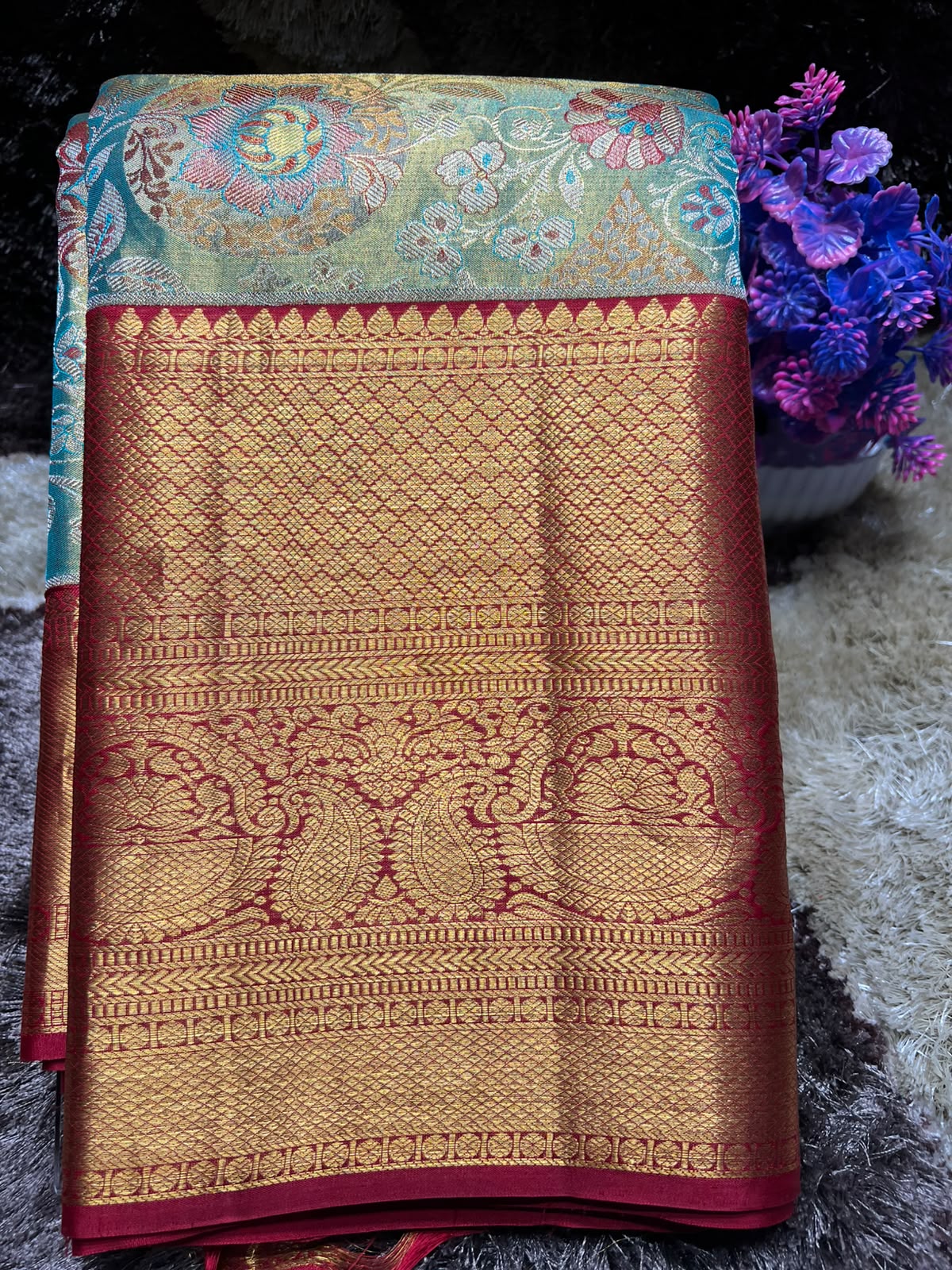 Pure Kanchipuram Silk Saree
